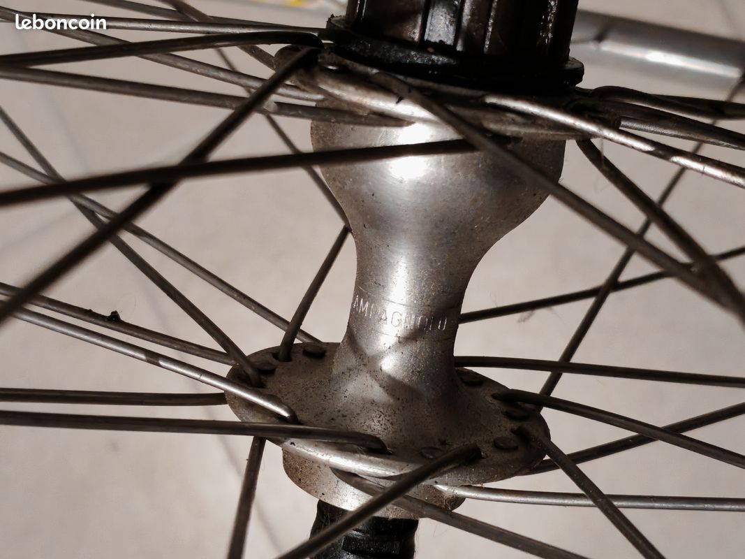 Paire De Roues Mavic 28" – Spécial Service Des Courses – Campagnolo Record 8v – Boyaux – France
