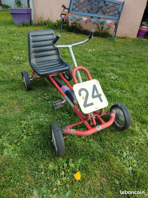 Kart à pédales enfants vintage Judez (image 1)