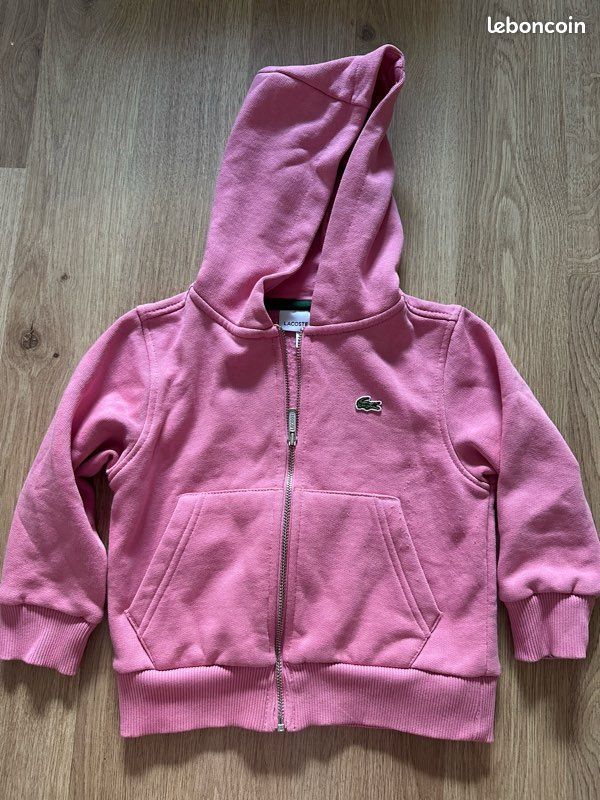 Vend ensemble Lacoste rose - enfant (image 5)