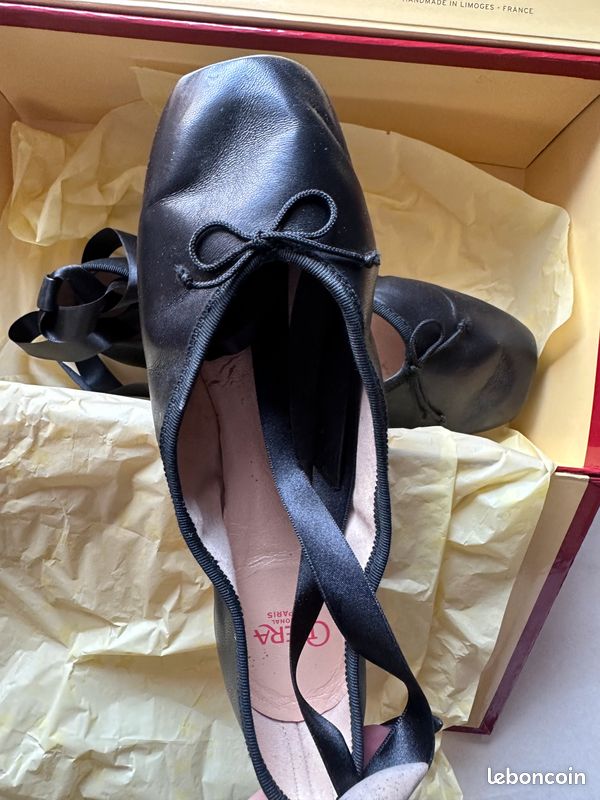 Ballerine cuir danseuse opéra Paris édition rare 37 occas (image 4)