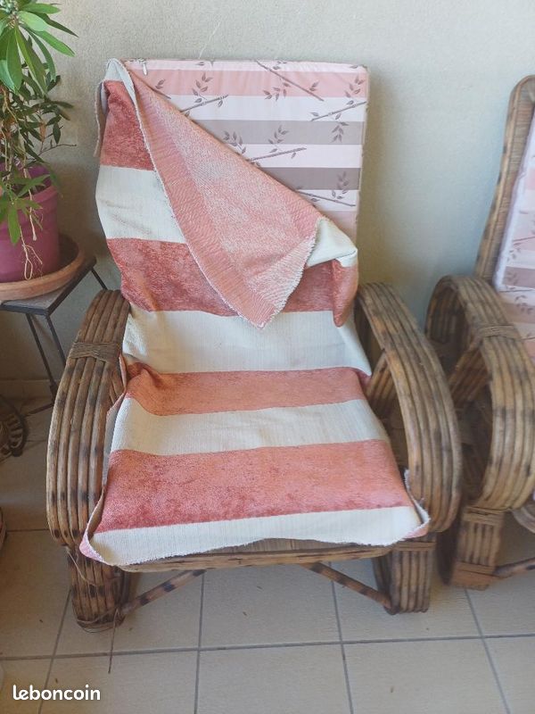 Fauteuils en rotin (image 5)