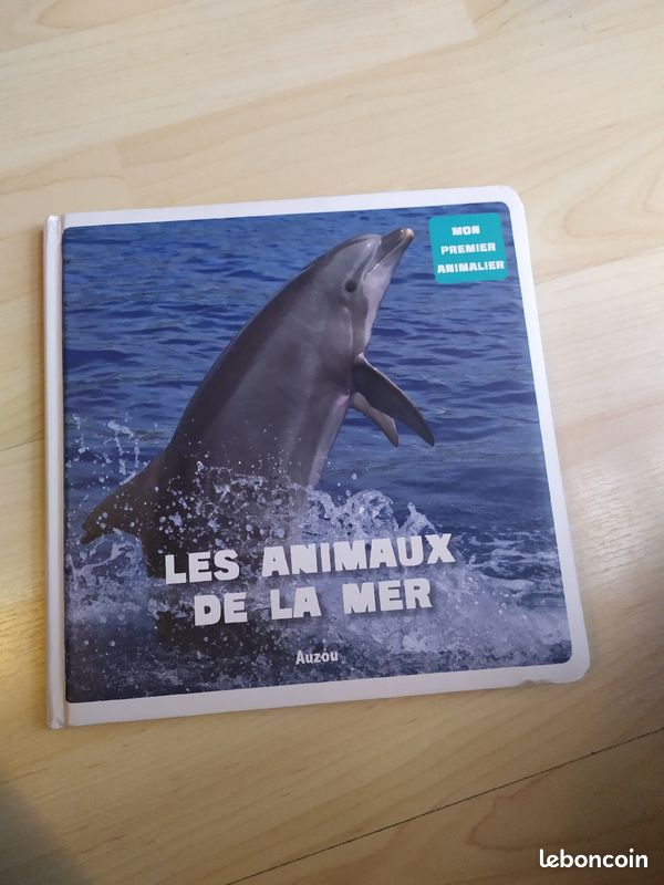 Livre enfant les animaux de la mer (image 1)