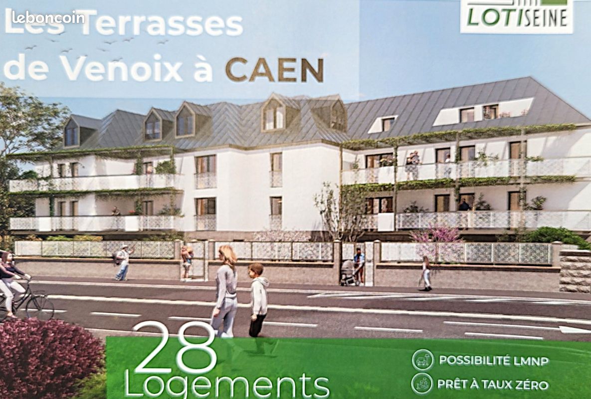 Appartement 1 pièce 25 m² · à Caen · 25 m² · 135 000 €