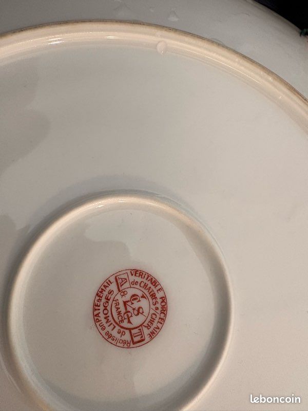 Assiette porcelaine chartres sur cher limoges (image 6)