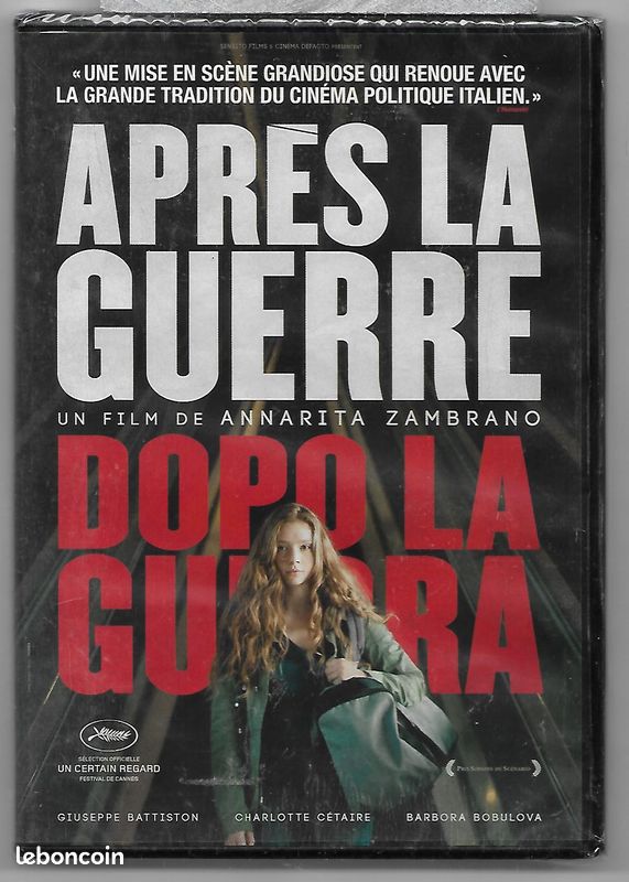 APRES LA GUERRE - DOPO LA GUERRA - de Annarita Zambrano / DVD Neuf sous blister-VF (image 1)