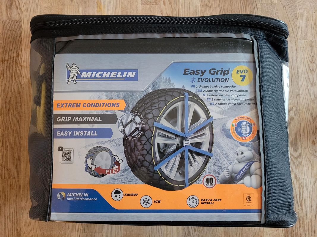 Michelin 008307 Easy Grip Evolution Chaîne à Neige Composite, EVO 7