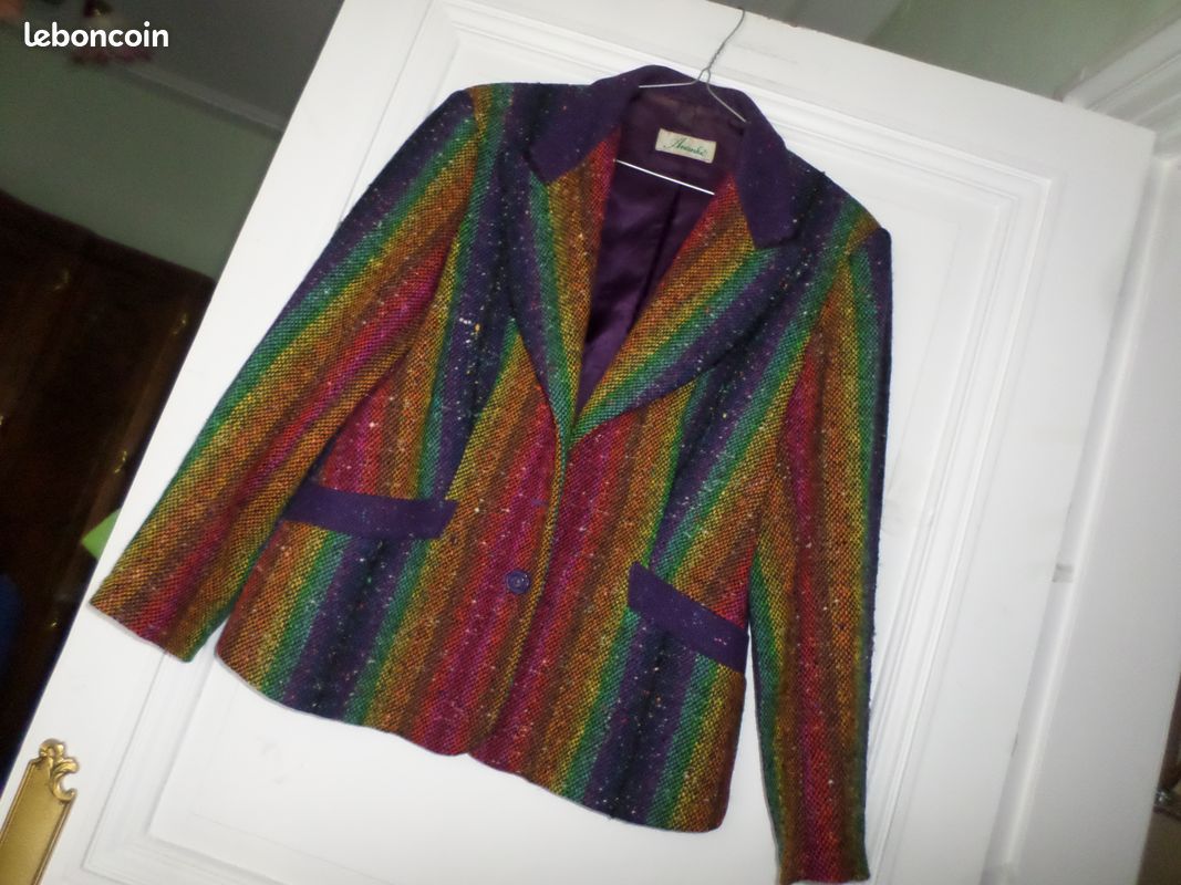 SPLENDIDE veste multicolore - T 40/42 (image 2)