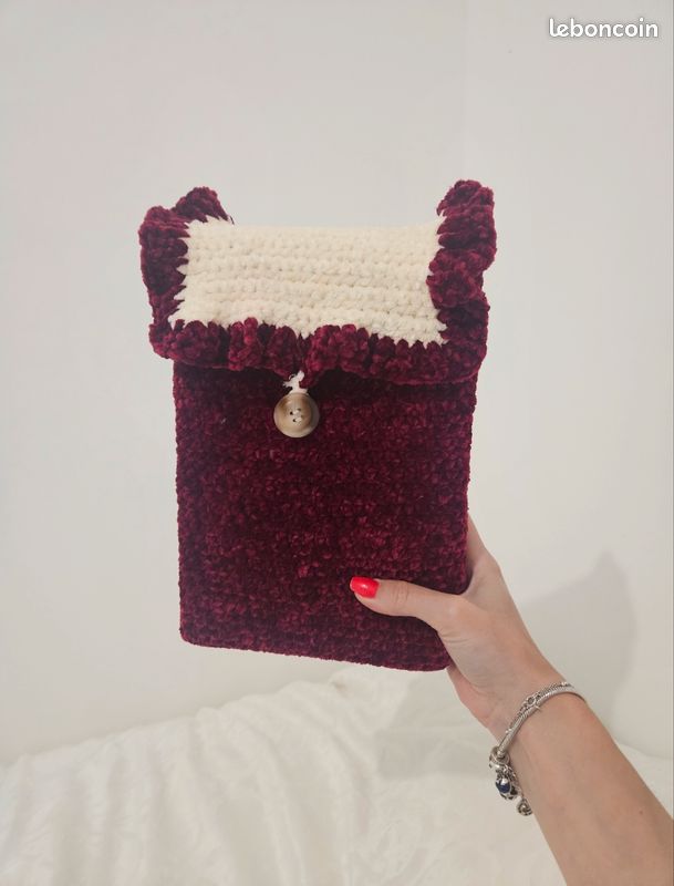 Protège-livre au crochet (image 1)