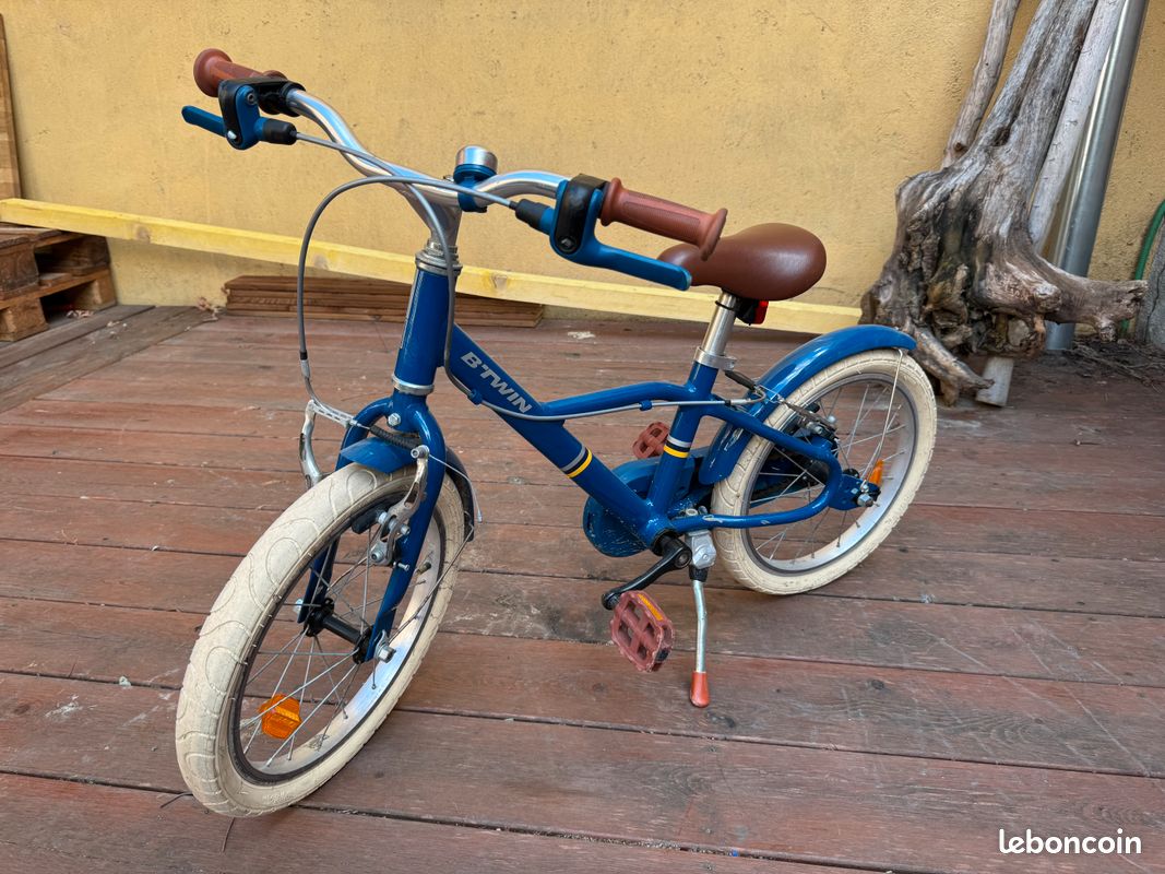 Bike Btwin Riverside 120 Olx City Bike Velo Decathlon Bleu Vélo