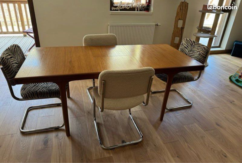 Table scandinave vintage (image 3)