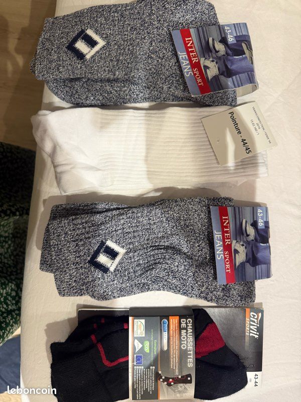 Chaussettes homme neuves (image 1)