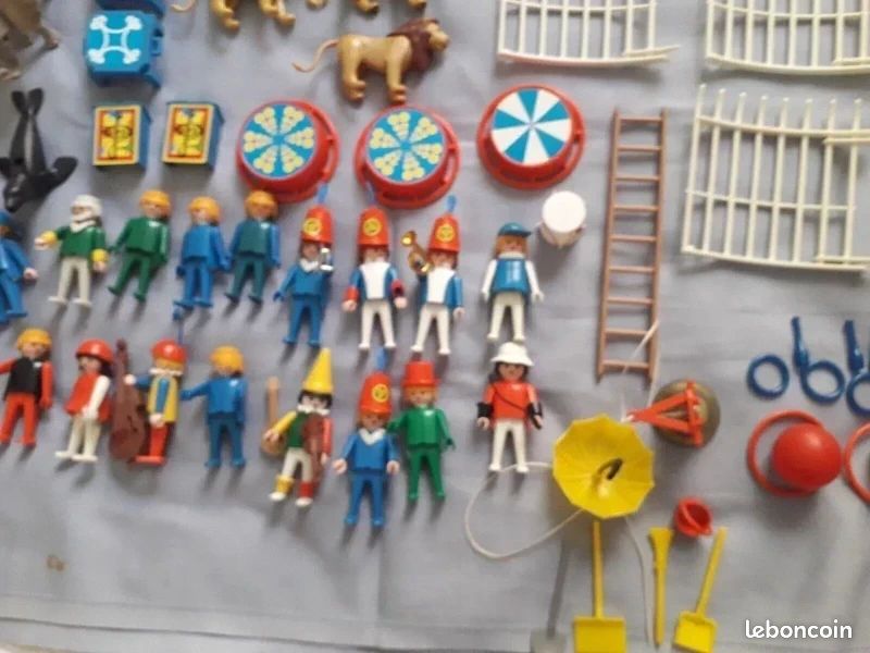Playmobil cirque rouge vintage avec boite (image 11)