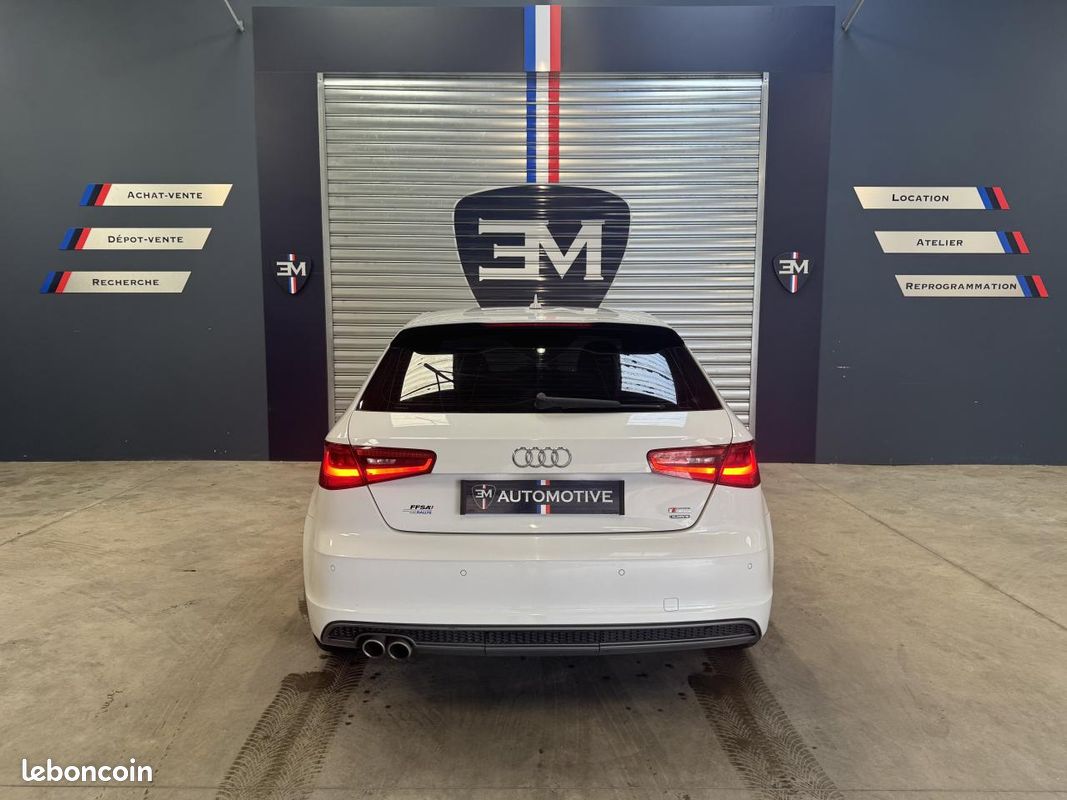 AUDI A3 S-Line Quattro 2.0 TDI 184CH BV S-tronic / CARPLAY / Radar Avant & Arrière / (image 7)