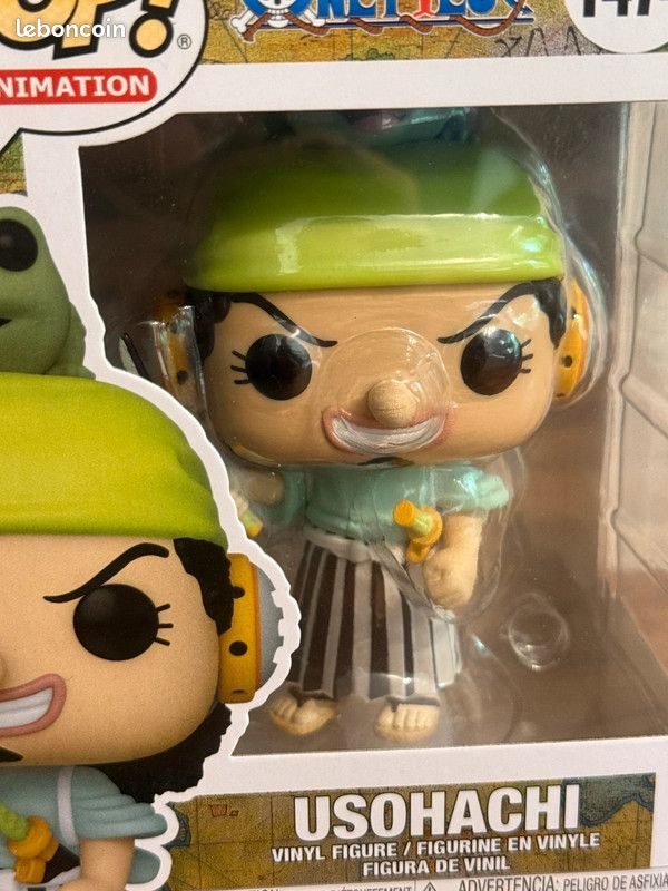 🟢🏴‍☠️ Funko Pop N°1474 – Usopp (Usohachi) – One Piece – Wano