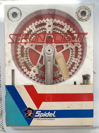 Pédalier spidel Stronglight 105 bis 42-52 170 14×1.25