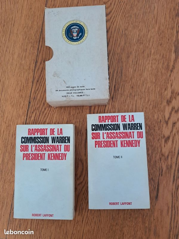 Lot de deux livres sur l'assassinat de JFK (image 2)