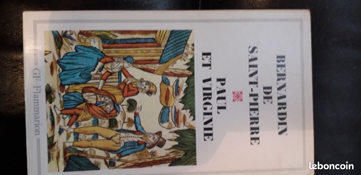 Paul et Virginie, Bernardin de Saint Pierre (image 1)