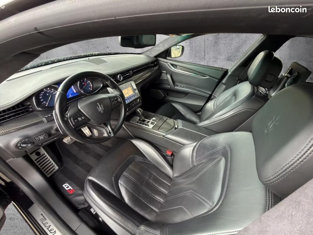 Maserati Quattroporte GTS / SANS CLÉ CARBON BOWERSU0026WILK. TV 530 CH 4X4 BVA - PACK SPORT TOIT ... (image 8)