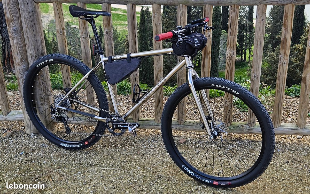 Mountain Bike Genesis Vagabond Kit Cadre Genesis Gravel Acier Velo