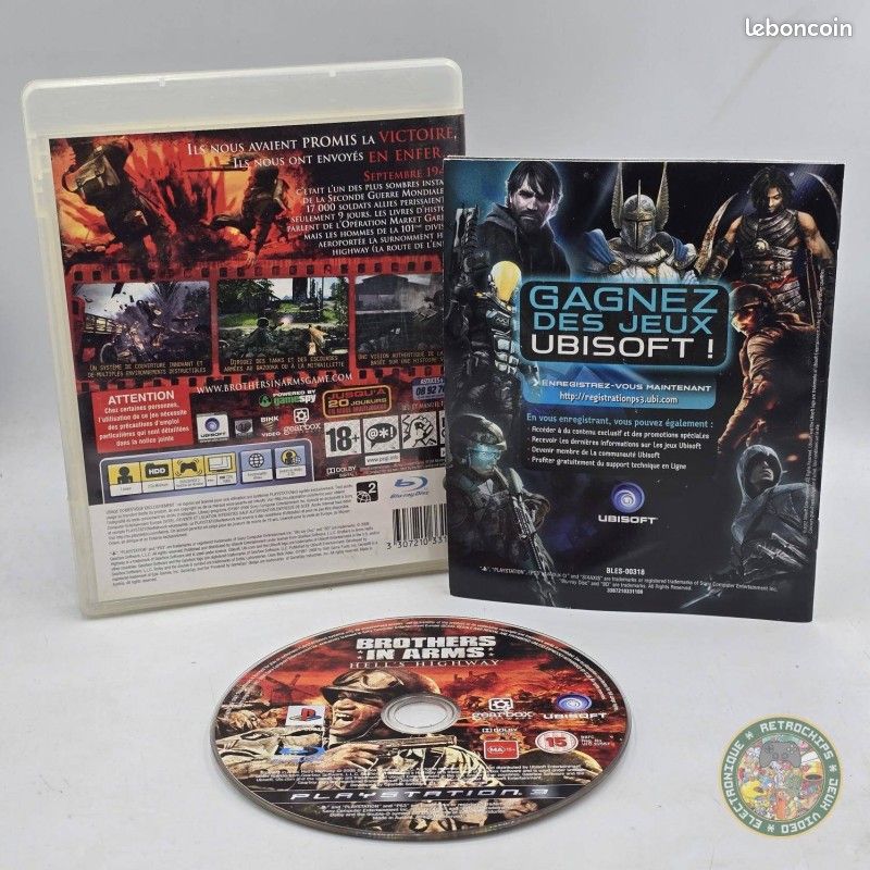 Brothers in Arms : Hell's Highway PS3 – FR – BE – Testé – Envoi 24/48h (image 2)