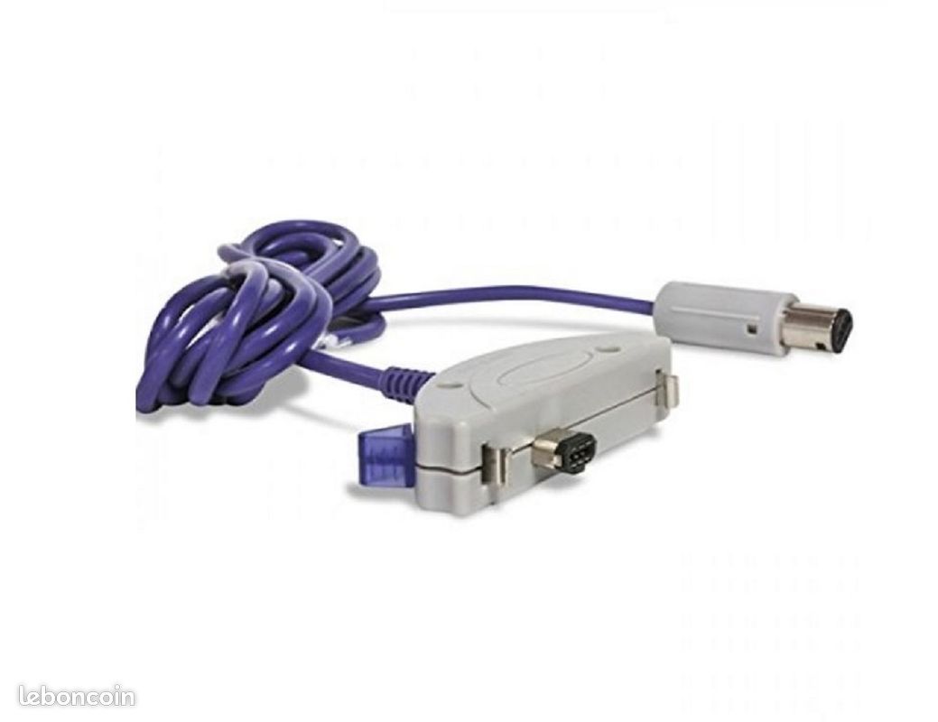 Câble Link Pour Game Boy Advance – Neuf Sous Blister Rigide – Violet