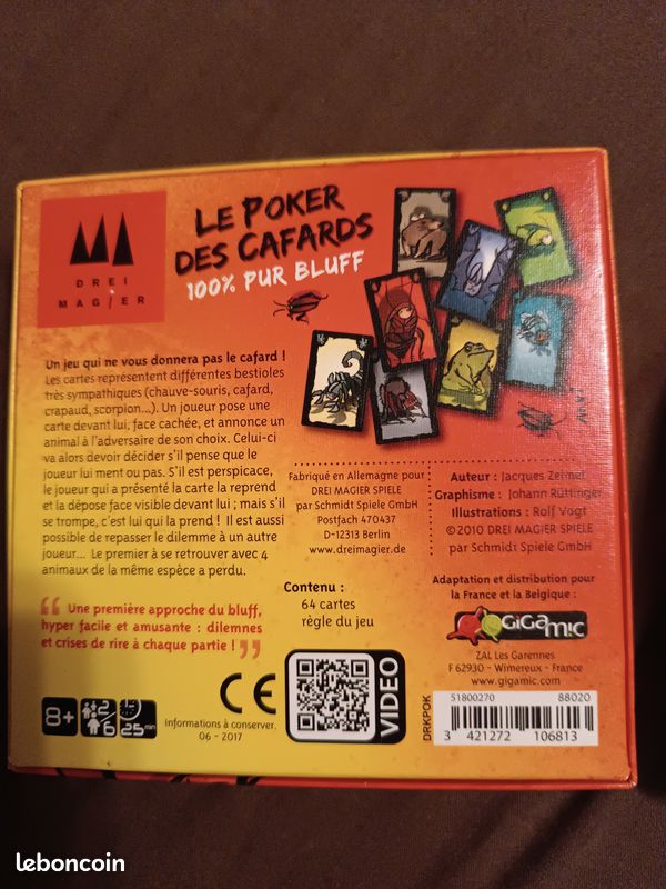 Lots de 3 jeux de cartes (image 5)