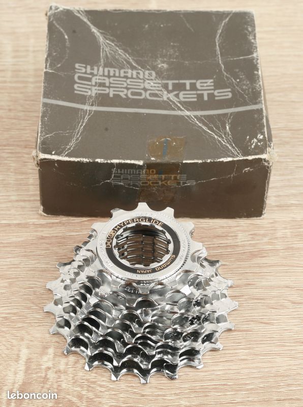 Cassette Shimano Deore XT HG90 7v, 13-23T, NOS (neuf Ancien Stock), Made In Japan
