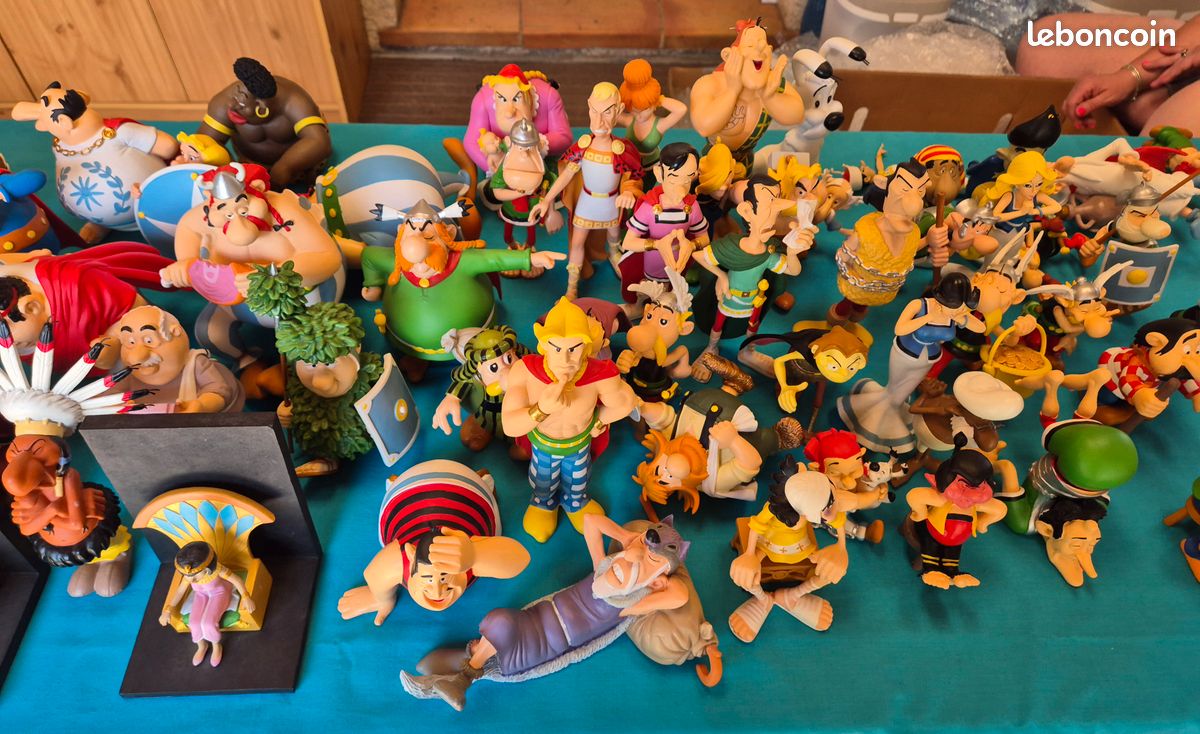 Figurine Rahazade résine Plastoy Collection Astérix & Obélix 2000