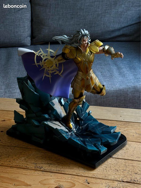 Tsume Saint Seiya - Les Chevaliers du Zodiaque - Statue Ikigai - Saga des Gémeaux - 18 x 36 x 37 cm