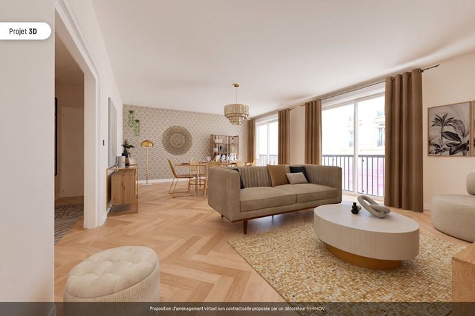 Appartement a louer paris-7e-arrondissement - 5 pièce(s) - 131 m2 - Surfyn