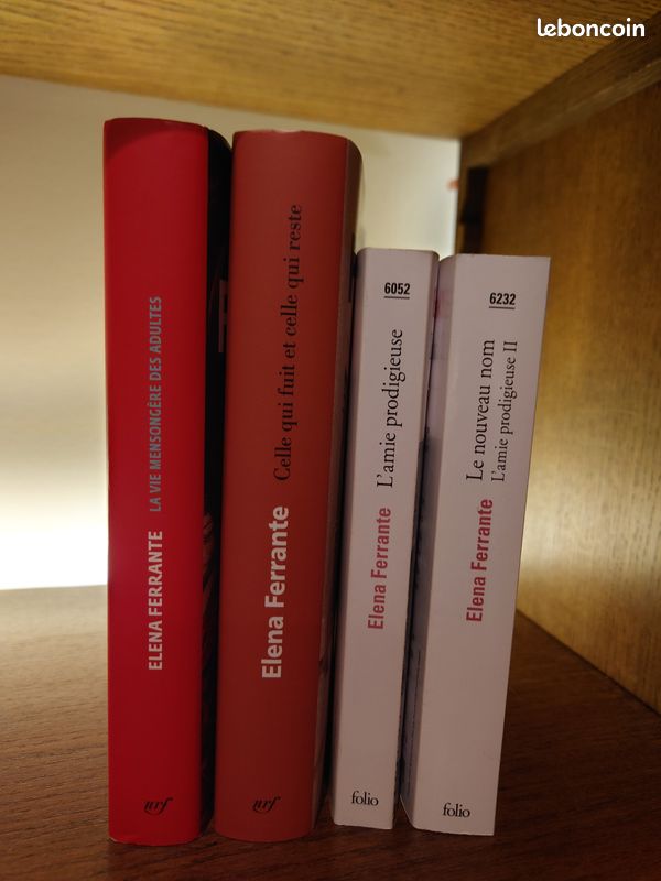 Lot de 4 Romans d’Elena Ferrante (image 1)