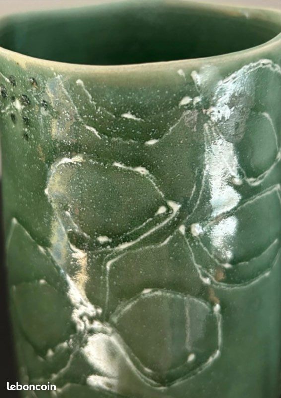 Un vase vert d’un potier savoyard (image 3)