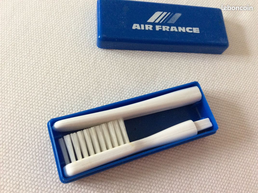 Lot De 3 Brosses à Dents Air France Vintage – Collector L'Espace Numéro 68 – Neuves
