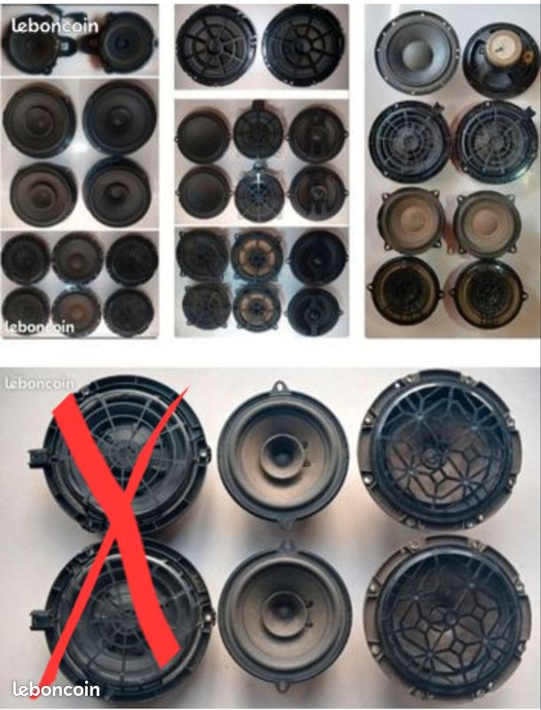 Haut parleur origine renault et peugeot / citroën (image 1)
