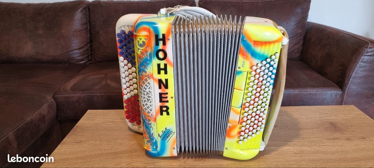ACCORDEON HOHNER FUN Michel Pruvot (image 1)