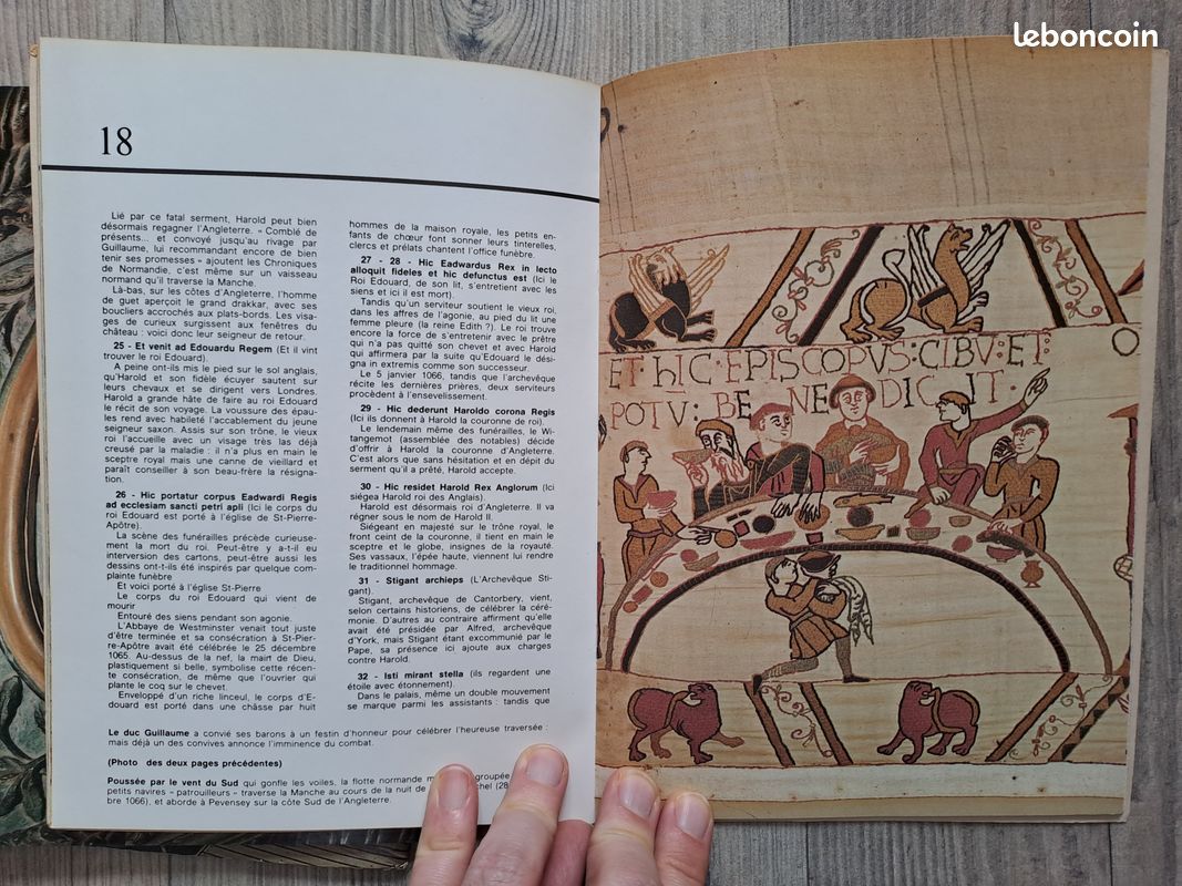 Livrets « Locronan », « Paimpol-Bréhat », « Châteaux du Périgord » et « Tapisserie de Bayeux » {bon état} (image 5)