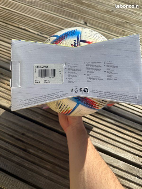 Ballon Adidas – Finale Coupe Du Monde 2022 – Doré – Officiel – Taille Unique