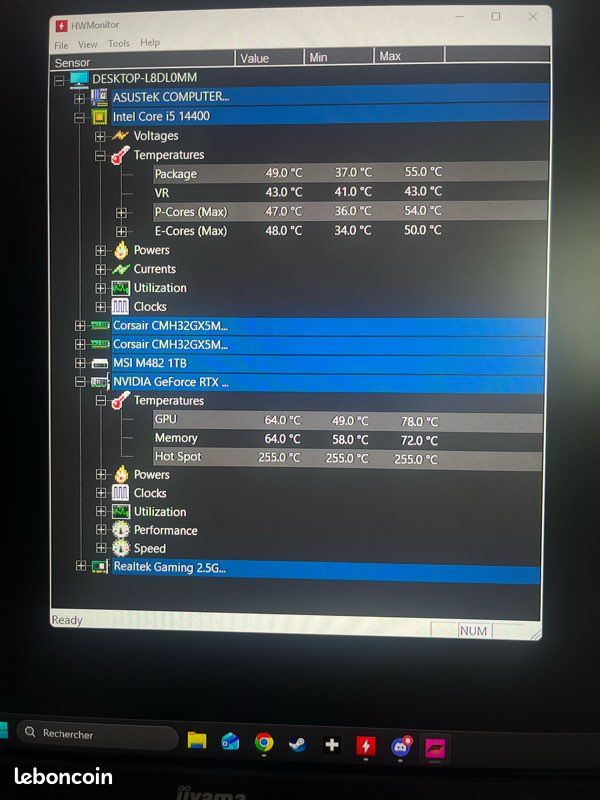 Pc gamer (Rtx 5070+i5 14 400) (image 5)