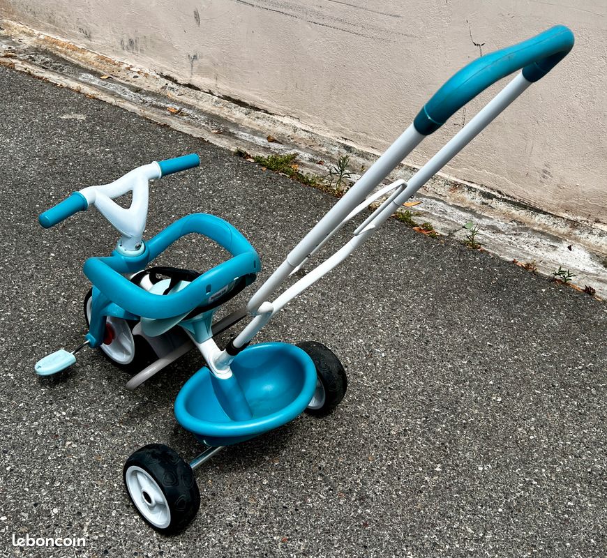 Tricycle évolutif Smoby Be Fun Confort – Très bon état Vélos