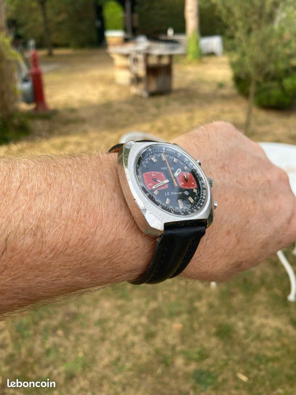 Chronographe mécanique vintage HERMA LE MANS (image 13)