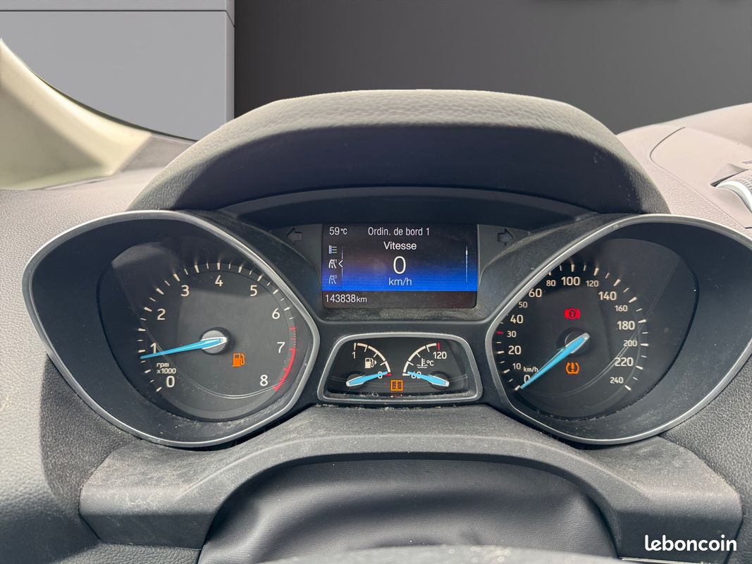 FORD C-MAX II 1.0 EcoBoost 125ch Stop&Start Titanium Régulateur Radar AR Bluetooth Garantie 12 mois (image 14)