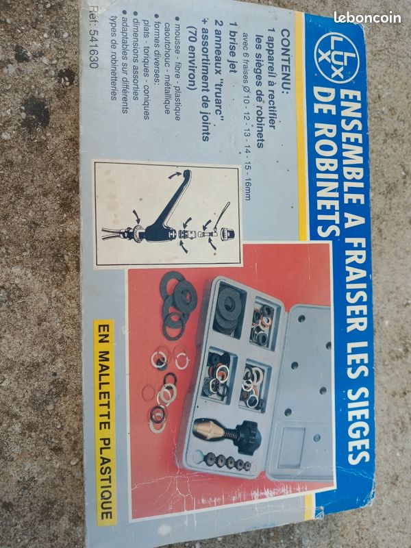 Appareil à fraiser les sièges de robinet (image 1)