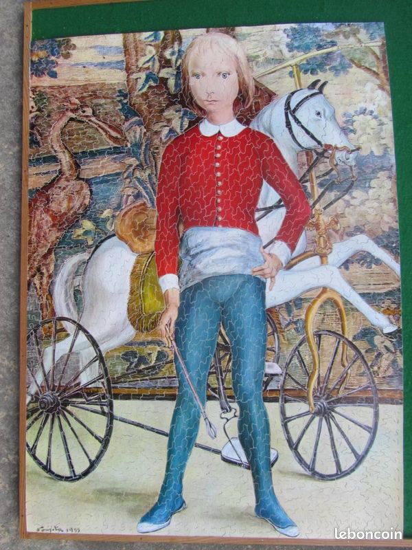 Puzzle Wilson "le petit cavalier "1500 p com1et 200 euros (image 1)