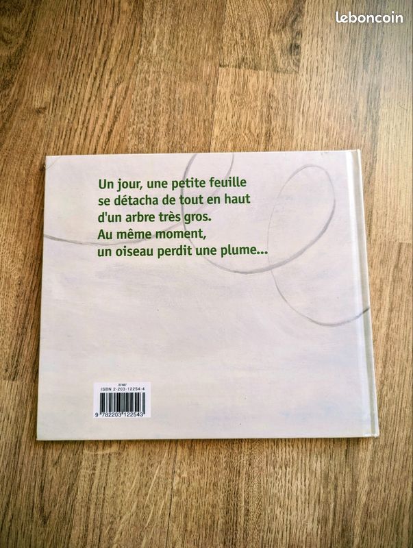 Livre Plume et feuille de Olivier De Vleeschouwer et Ingrid Monchy casterman (image 2)