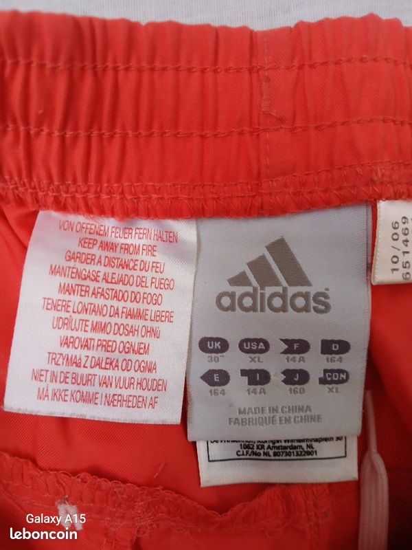 Ensemble Adidas femme XL tenue sport orange (image 8)