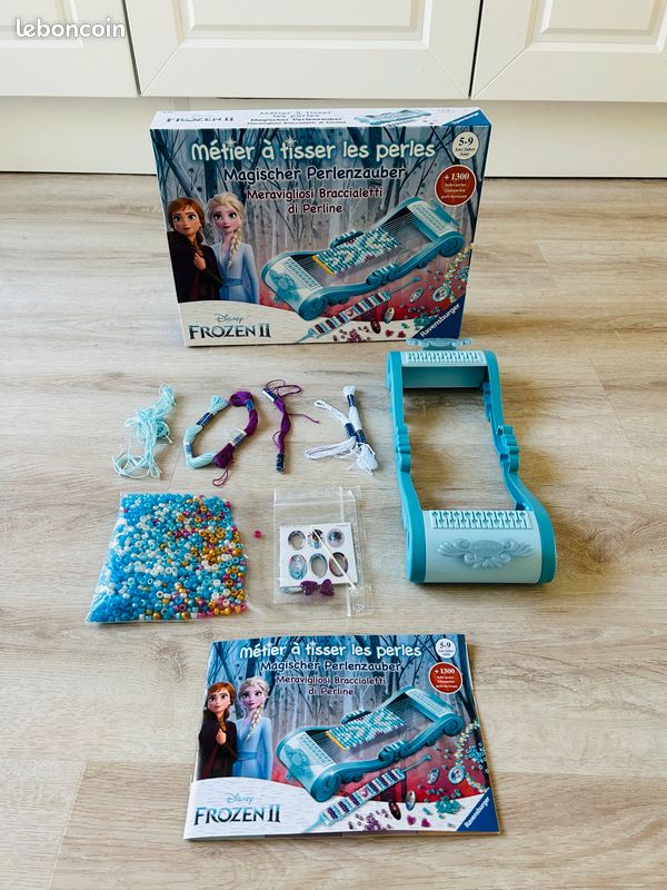 Métier à tisser les perles la reine des neiges ravensburger (image 1)
