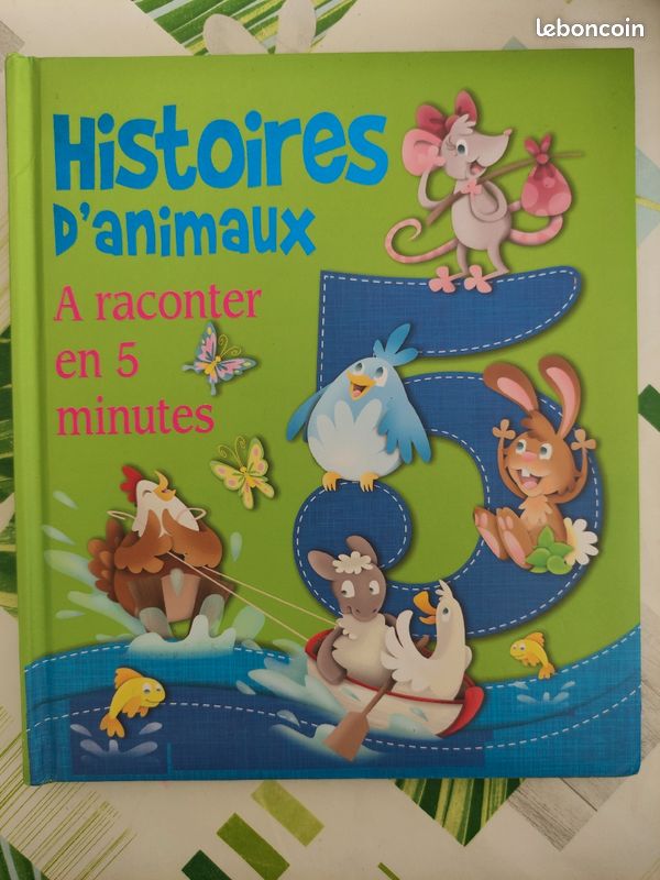 Livre enfant : Histoires d'animaux ELCY (image 1)