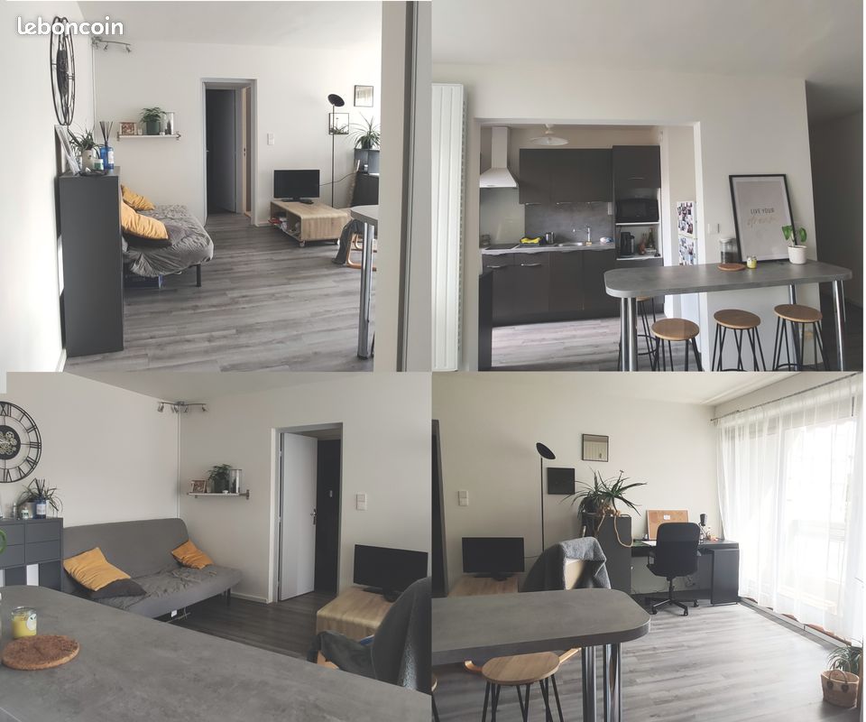 Appartement 2 pièces 46 m² · à Clermont-Ferrand · 46 m² · 740 €