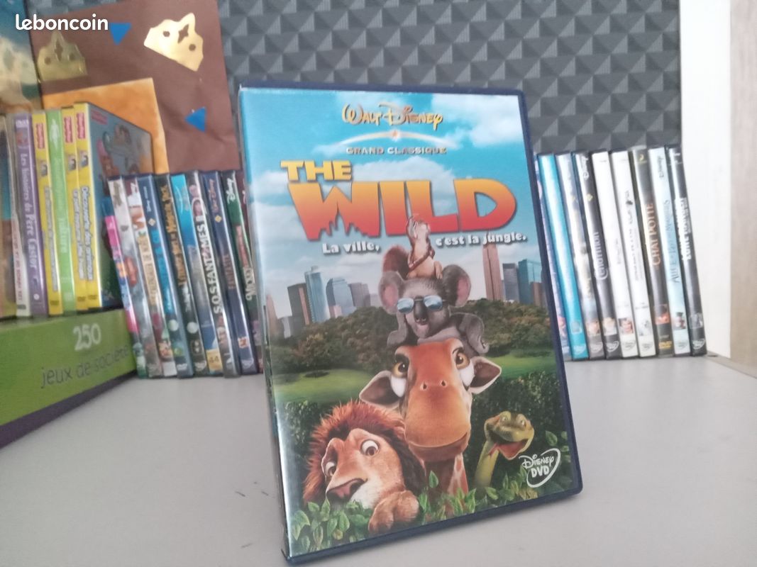 Dvd disney The wild la ville c’est la jungle (image 1)