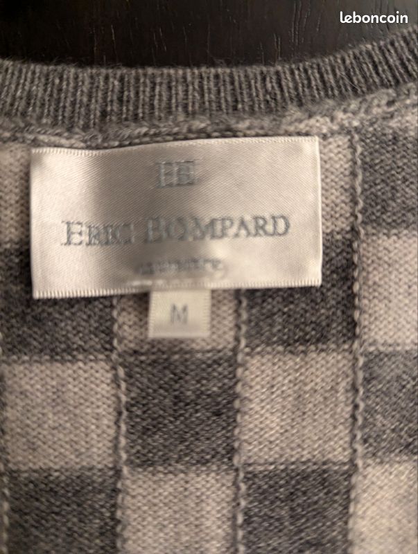 Pull cachemire Marque Bompard Neuf 100 (image 2)